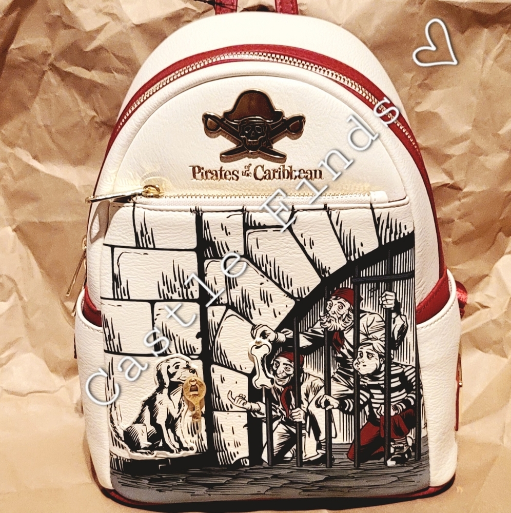 Disney Parks Loungefly Mini Backpack Pirates of the Caribbean